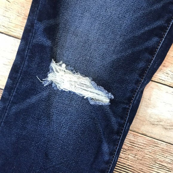 American Eagle Womens Size 2 Next Level Stretch Super Hi Rise Jegging Dark Wash - Picture 7 of 11